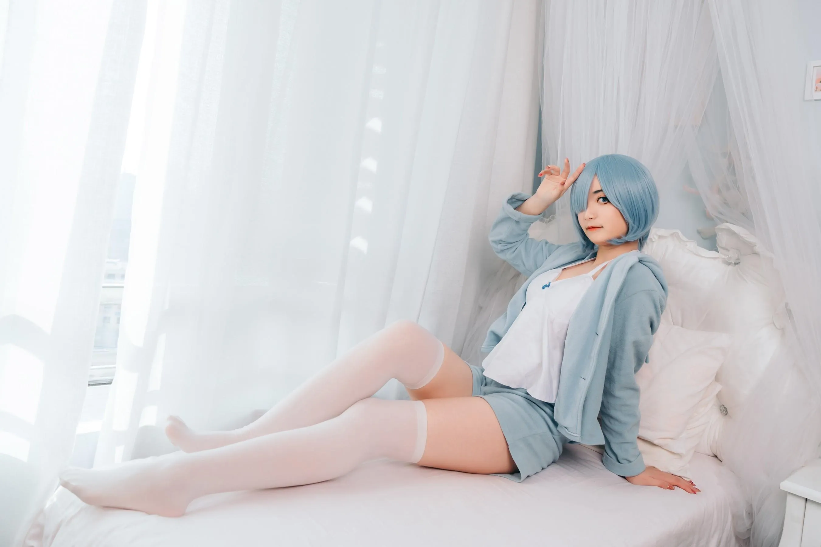 许枳 – NO.05 蕾姆的小床 [21P]插图1